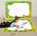 Kids Magic Water Drawing Mat- Combo of 3 Pcs, Reusable Gift for Kids Age (2to 13 ) Mess Free Water Drawing for Toddlers | Learning and Educational Doodle Mat for Girls and boys