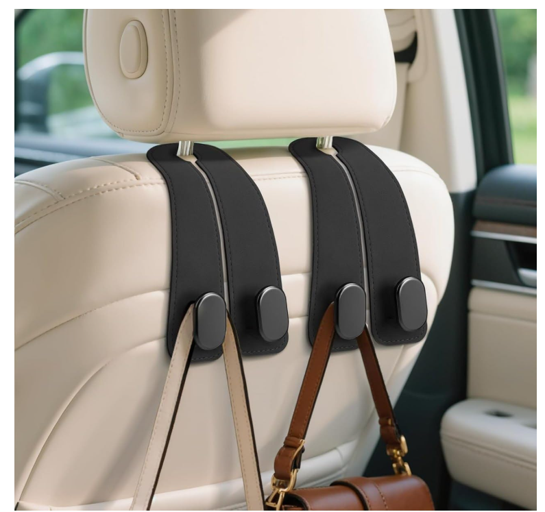 Leather Car Seat Headrest Hook