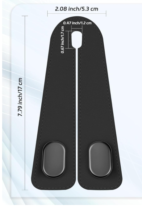 Leather Car Seat Headrest Hook